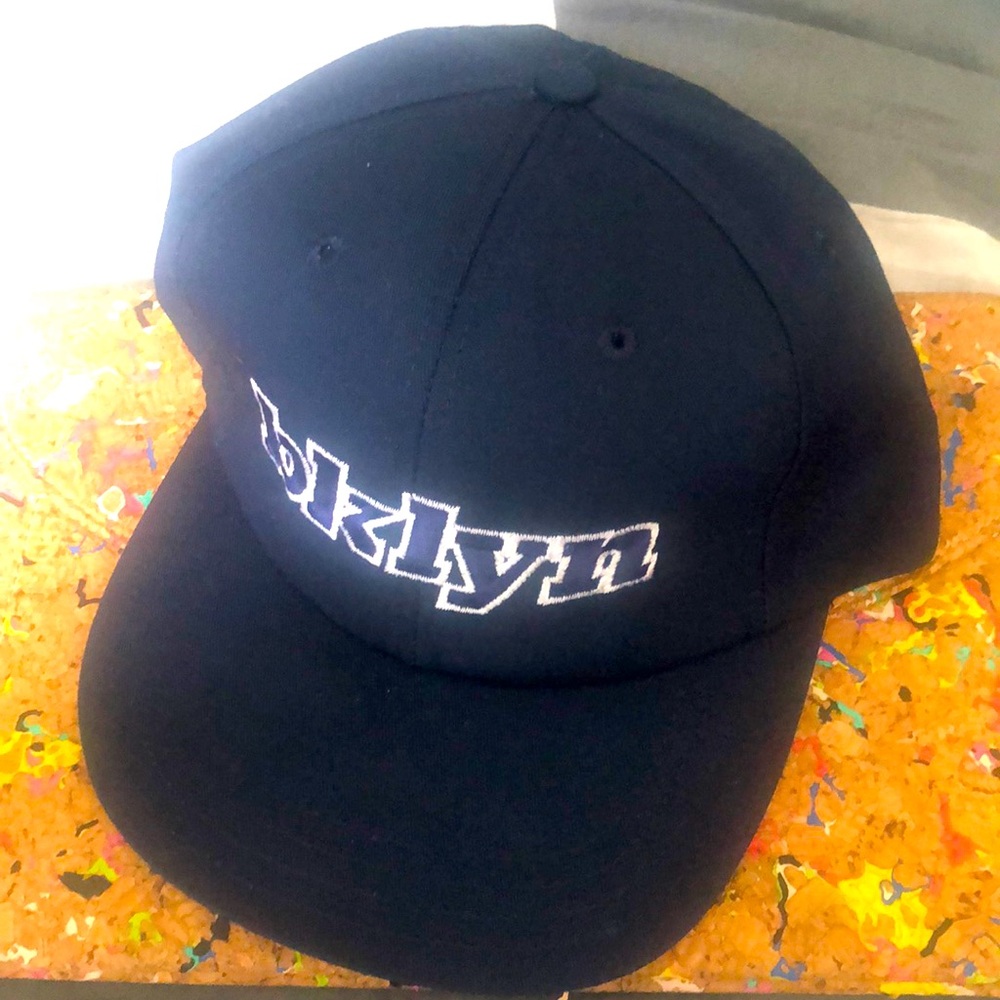 Brooklyn logo hat one size fits all